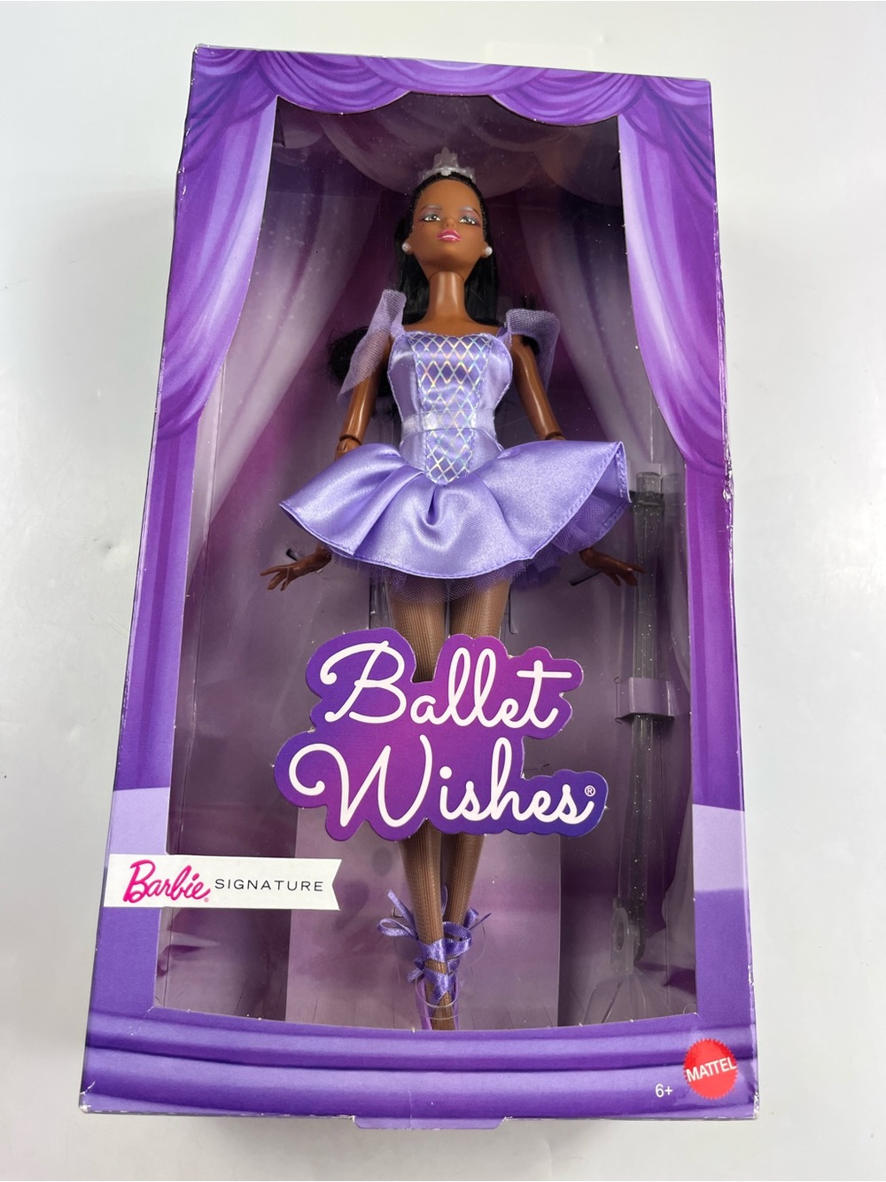 Barbie Purple Ballet Wishes Ballerina Doll